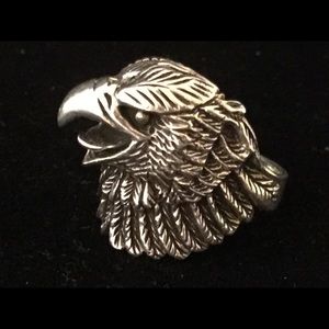 Eagle Ring 925 Sterling silver size 11 1/2